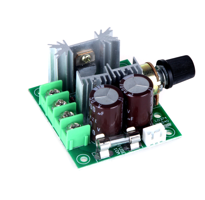 Quality Electric Speed Controller Motor Speed Control Switch 12V 40V 10A Motor Controller Pulse Width Modulation PWM DC 13KHz