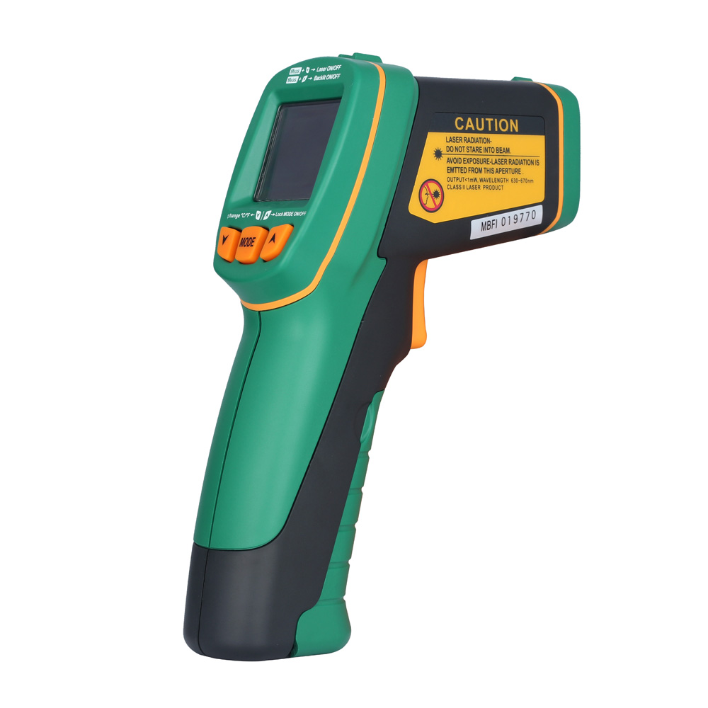 Digital LCD IR Infrared Thermometer Handheld Hygrometer Laser Temperature Tester Termometer Pyrometer Range 40~800( 752~1472 F)