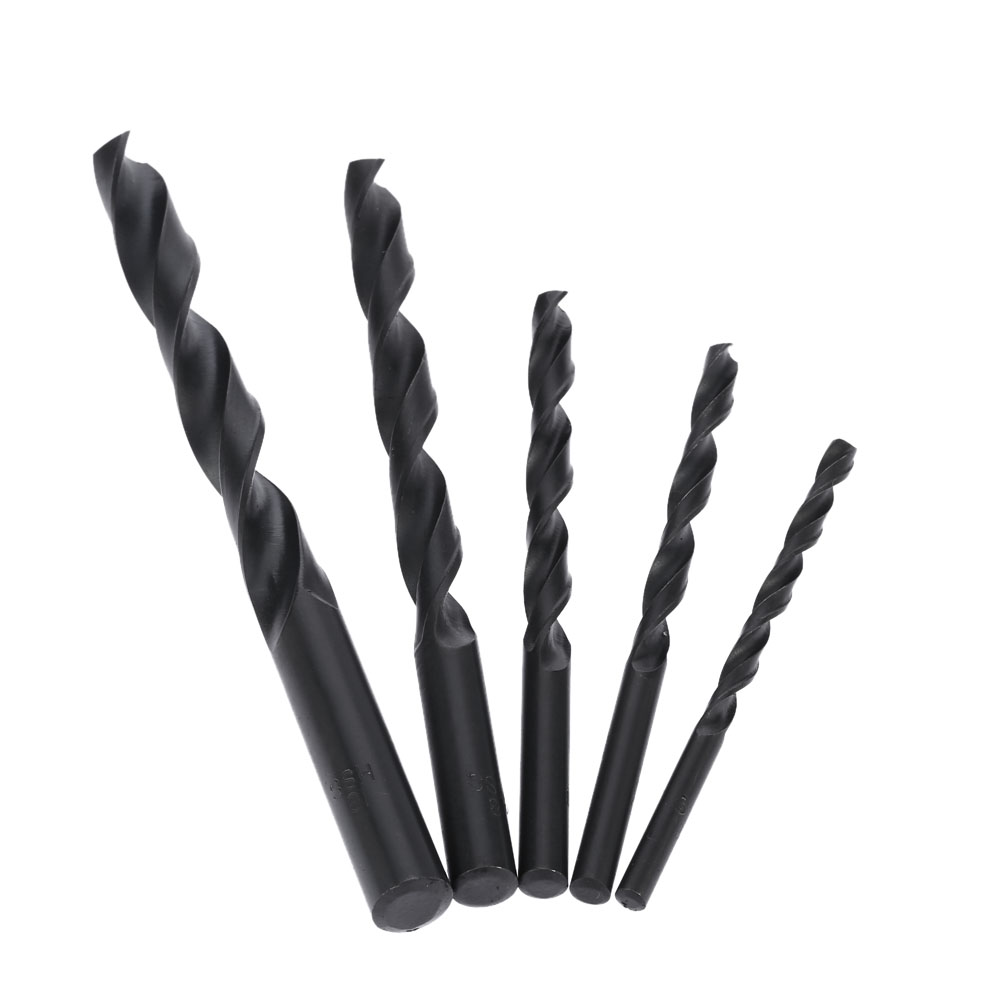 5pcs set HSS Twist Drill Set High Quality ferramentas High Speed Steel Woodworking Drill Bits Straight Round Shank herramientas