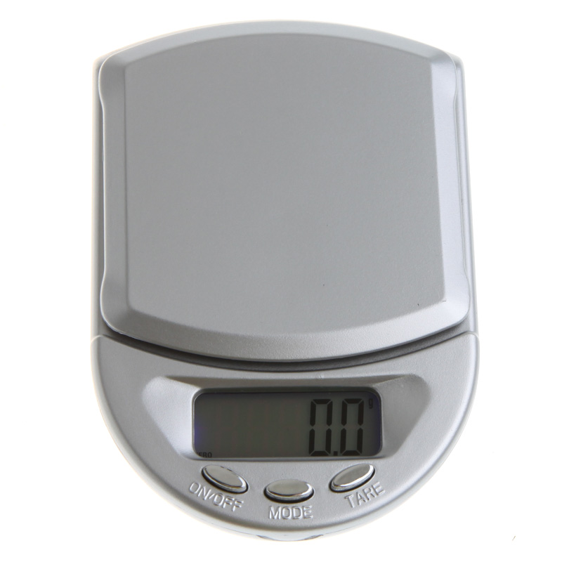 500g 0.1g Mini Digital Scale Electronic Platform Pocket Scale Jewelry Diamond Weighing Scales LCD Display With Blue Backlit