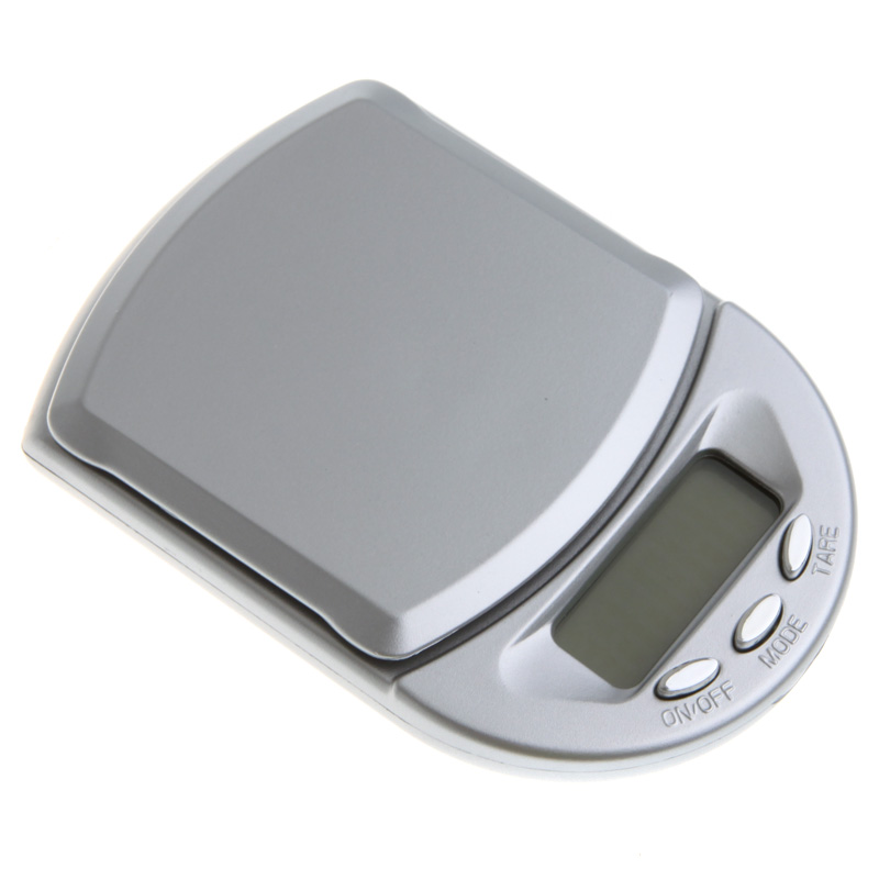 500g 0.1g Mini Digital Scale Electronic Platform Pocket Scale Jewelry Diamond Weighing Scales LCD Display With Blue Backlit