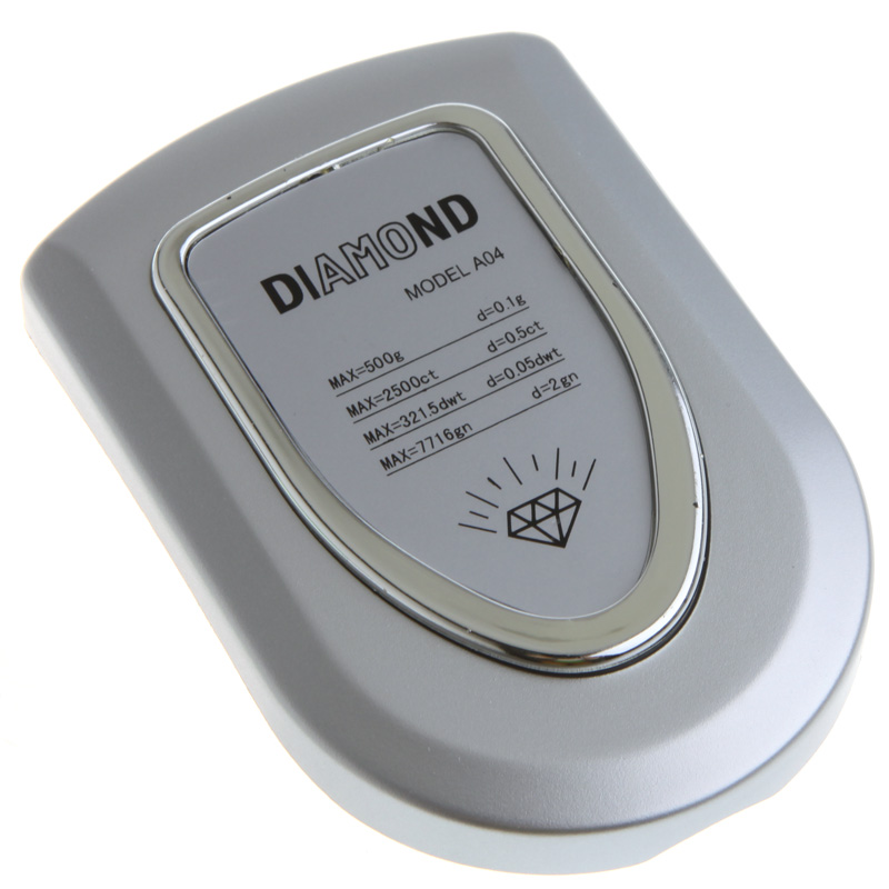 500g 0.1g Mini Digital Scale Electronic Platform Pocket Scale Jewelry Diamond Weighing Scales LCD Display With Blue Backlit