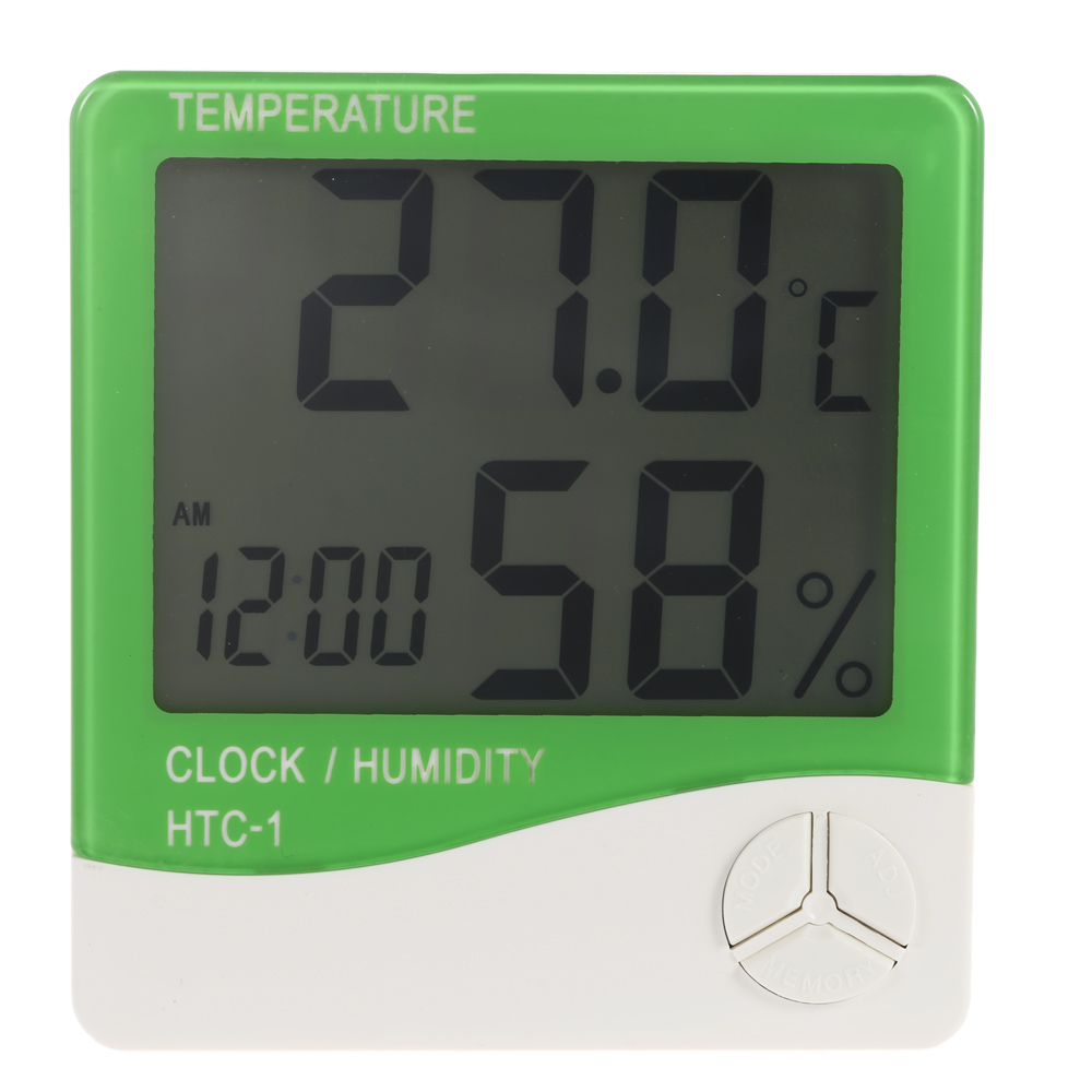 Portable Digital Thermometer hygrometer Multifunctional Temperature humidity Meter Diagnostic tool with Clock Calendar function
