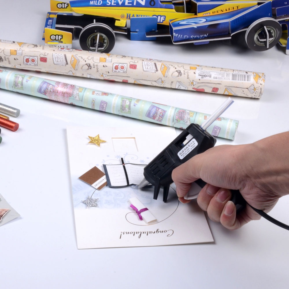 RT 5505 Professional Melt Gun High Quality High Temp Heater Glue Gun 20W Handy with 50 Glue Sticks Graft Repair Tool