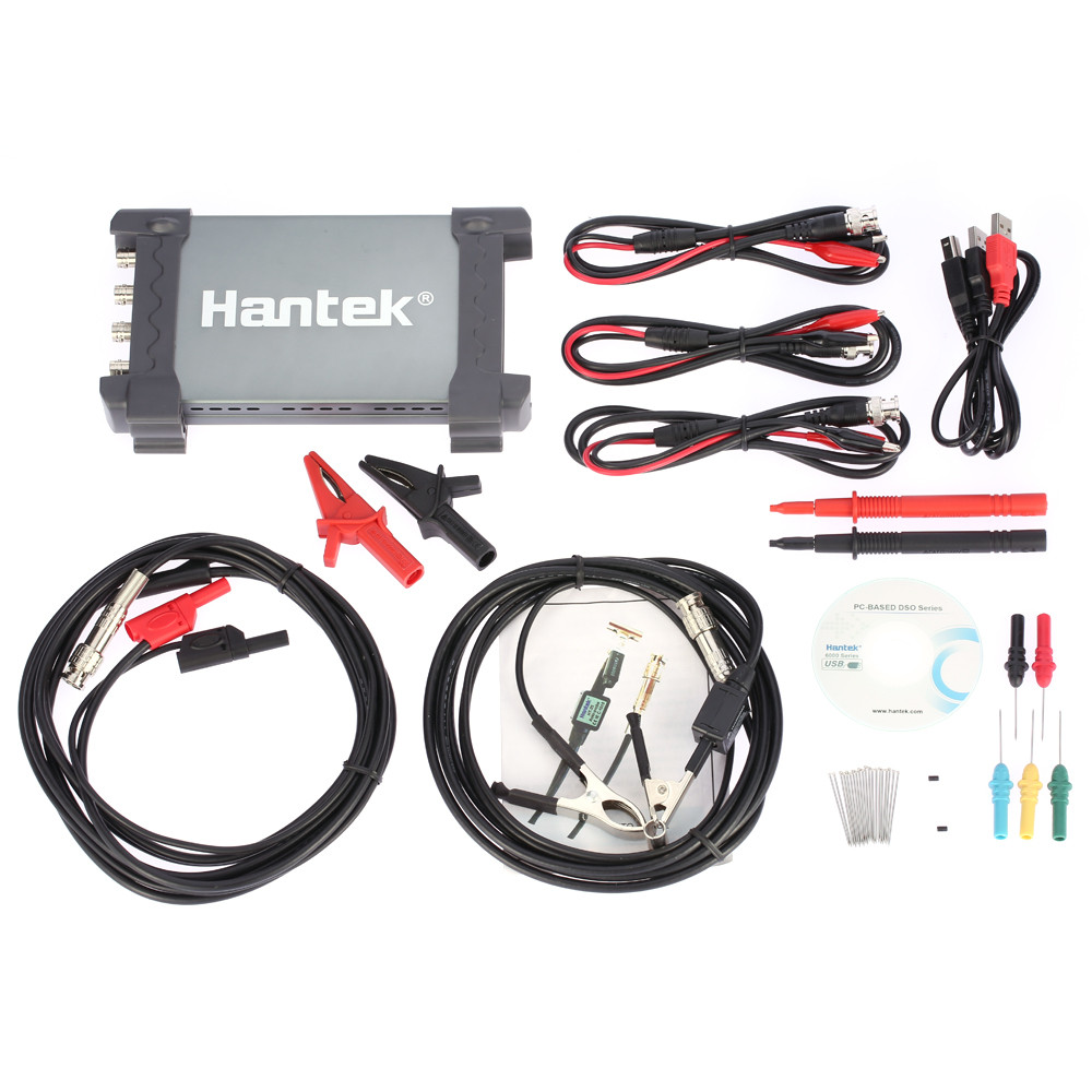 Hantek Automotive car detector Equipment Car Diagnostic Oscilloscope Automobile Special Oscilloscope PC USB2.0 Tester 200MHz4 CH