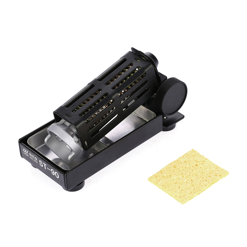 Professional solder station Soldering Iron Stand Holder Station Adjustable Elevation Angle Cleaning Sponge welding Accessories