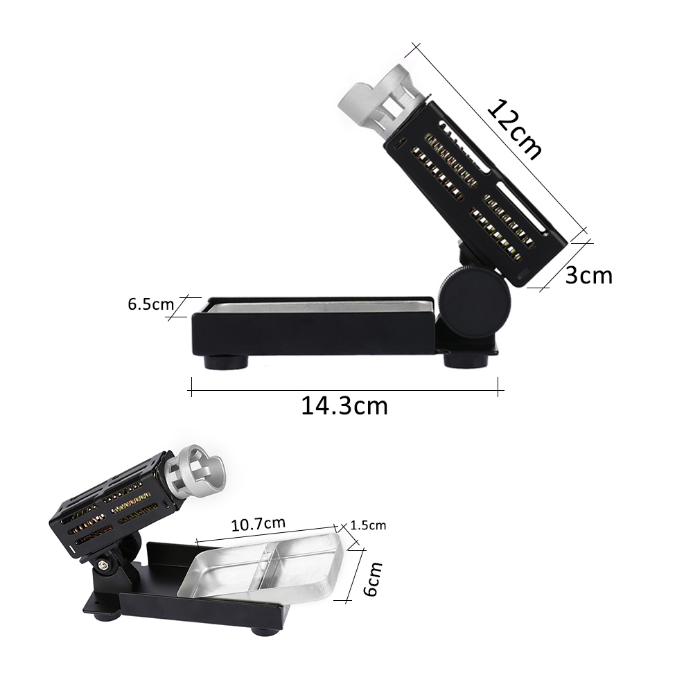 Professional solder station Soldering Iron Stand Holder Station Adjustable Elevation Angle Cleaning Sponge welding Accessories
