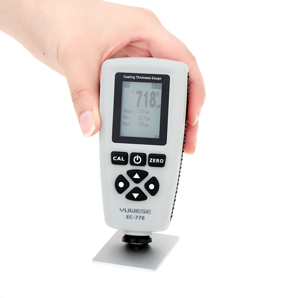 Practical paint gauge thickness Digital Film paint coating thickness gauge Meter Tester LCD High Accuracy feeler gauge coating