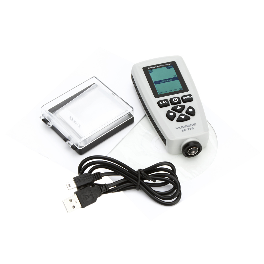 Practical paint gauge thickness Digital Film paint coating thickness gauge Meter Tester LCD High Accuracy feeler gauge coating