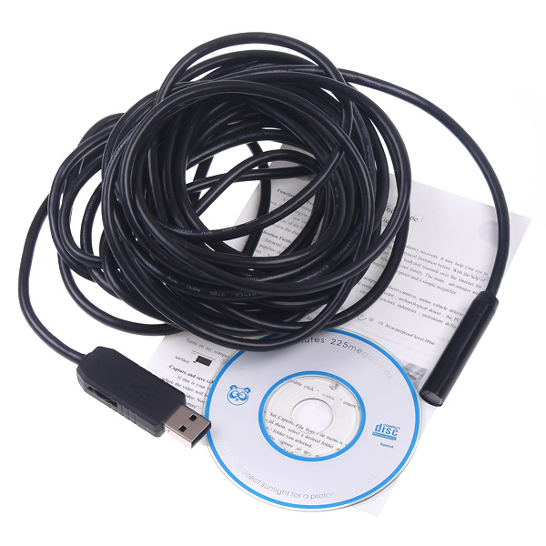 7M USB Endoscope Waterproof prismaticos Inspection Camera Borescope usb microscopio microscope magnifier microscopio binocular