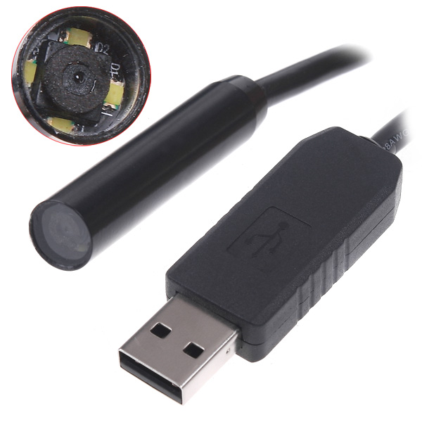 7M USB Endoscope Waterproof prismaticos Inspection Camera Borescope usb microscopio microscope magnifier microscopio binocular