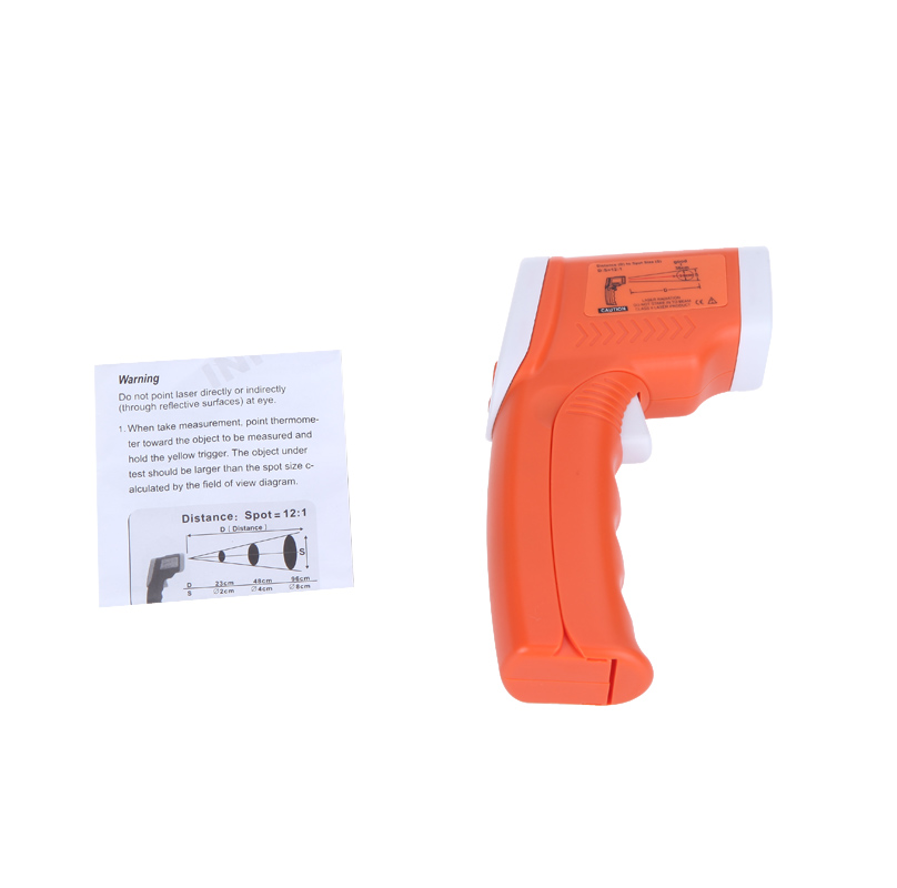  50~360 Degree Non Contact IR Infrared Thermometer Laser LCD Digital Temperature Gun with Backlit DT8360 Temperature Instruments