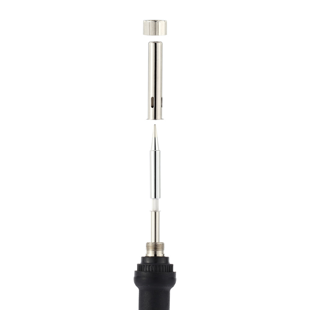 10 in1 Electric Soldering Iron Kit Adjustable solder Iron 5pcs Tips Desoldering Pump Stand Tweezers solder station 60W 220V