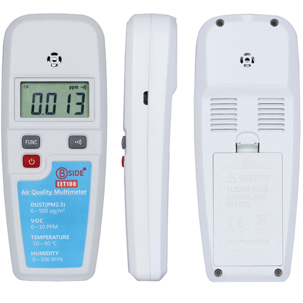 Multifunction Air Quality Multimeter Haze Dust(PM2.5) VOC Temperature Humidity Atmosphere Environment Detector Good Gas Analyzer