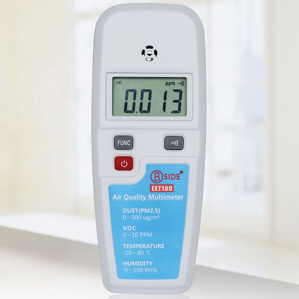 Multifunction Air Quality Multimeter Haze Dust(PM2.5) VOC Temperature Humidity Atmosphere Environment Detector Good Gas Analyzer