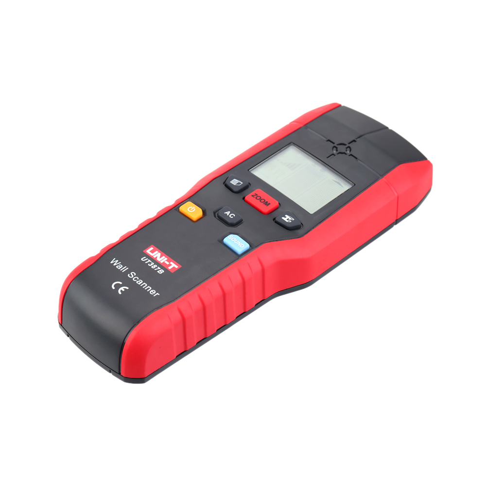 UNI T UT387B Wall Detector Multifunctional Handheld Wall Tester Metal Wood AC Cable Finder Scanner