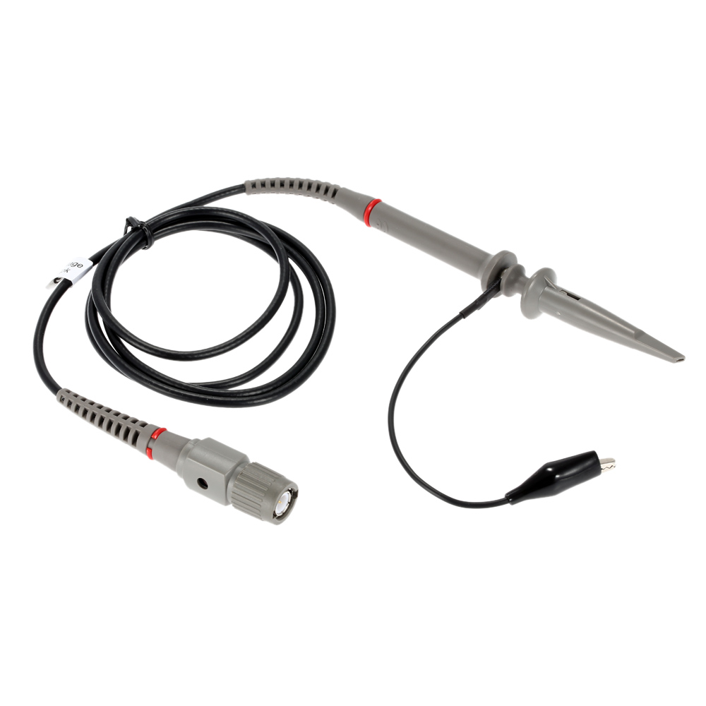 Hantek High Quality Reliable Oscilloscope Probe 200MHz Oscilloscope Clip Probe with Accessories Max.600V DC Peak AC x1 x10