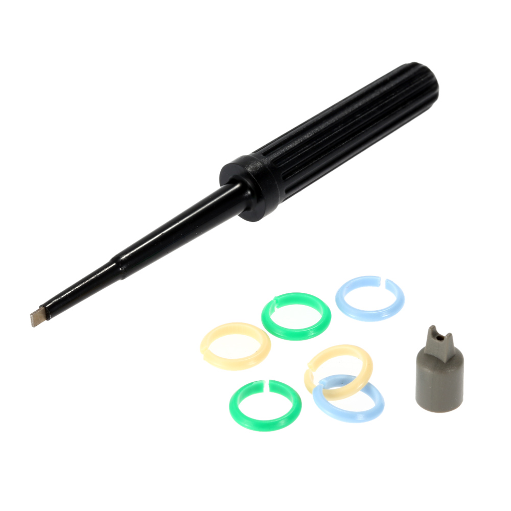 Hantek High Quality Reliable Oscilloscope Probe 200MHz Oscilloscope Clip Probe with Accessories Max.600V DC Peak AC x1 x10