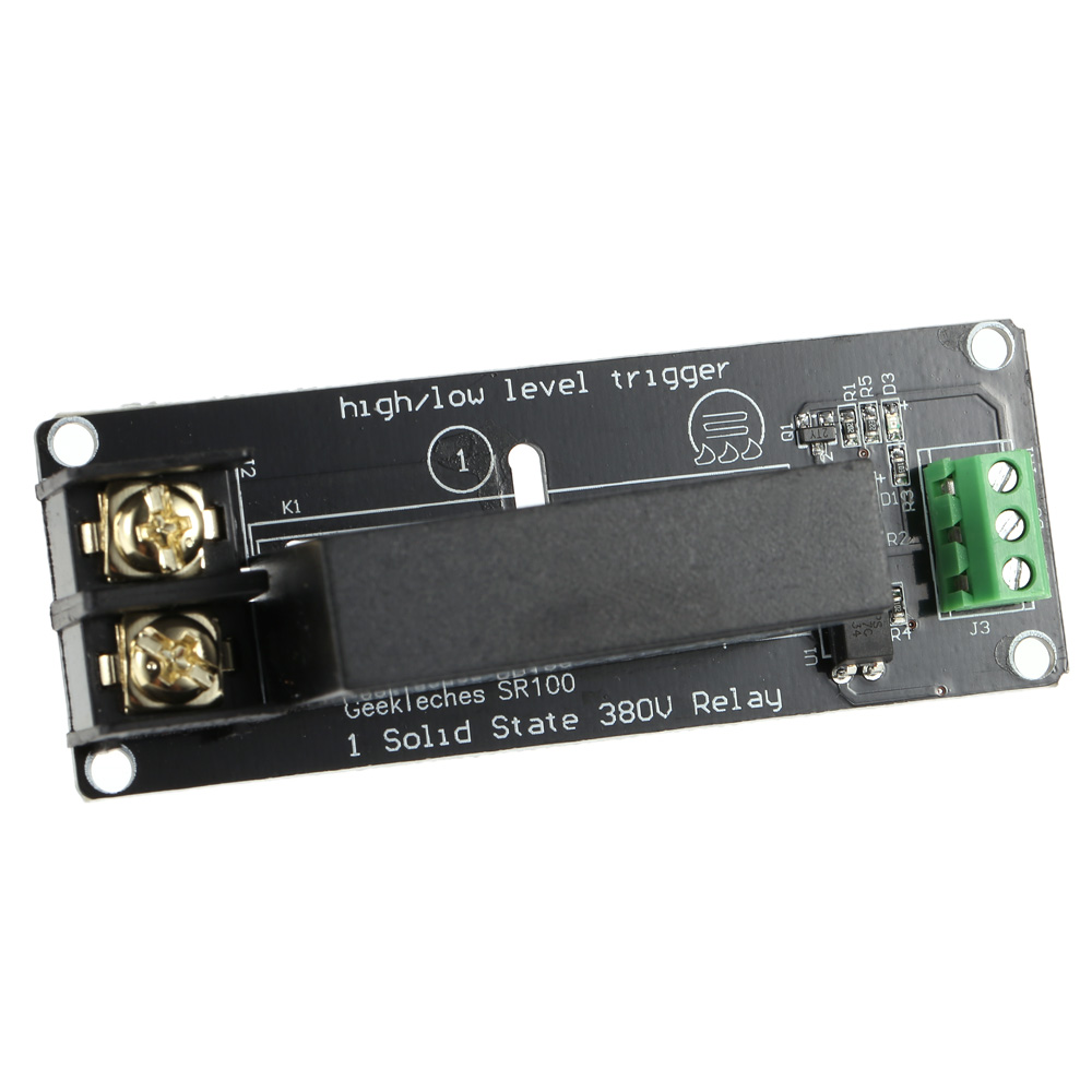 Relay Module Board 1 channel High Low Level Trigger 380V 8A Solid State Relay Module Board