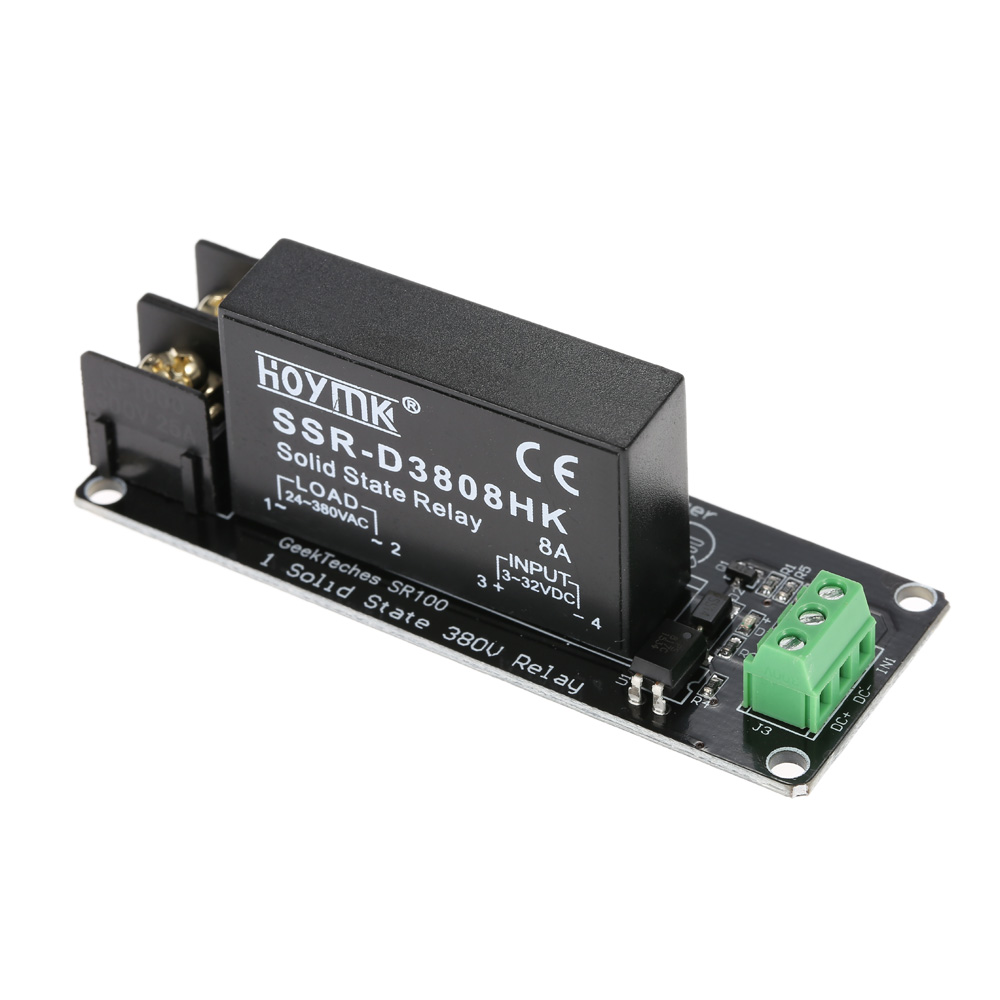 Relay Module Board 1 channel High Low Level Trigger 380V 8A Solid State Relay Module Board