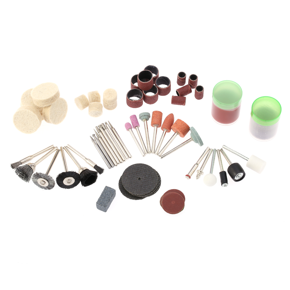 100pcs Electric Grinder dremel accessories Engraver Bistrique Kit Sanding Polishing Drilling Grinding Accessories herramientas