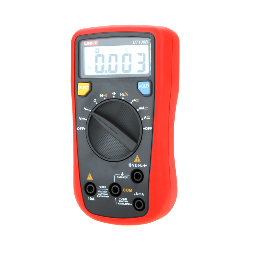 UNI T Handheld Digital Multimeter DC AC Voltage Current Tongs Resistance Frequency Auto ranging W Capacitance Diagnostic tool