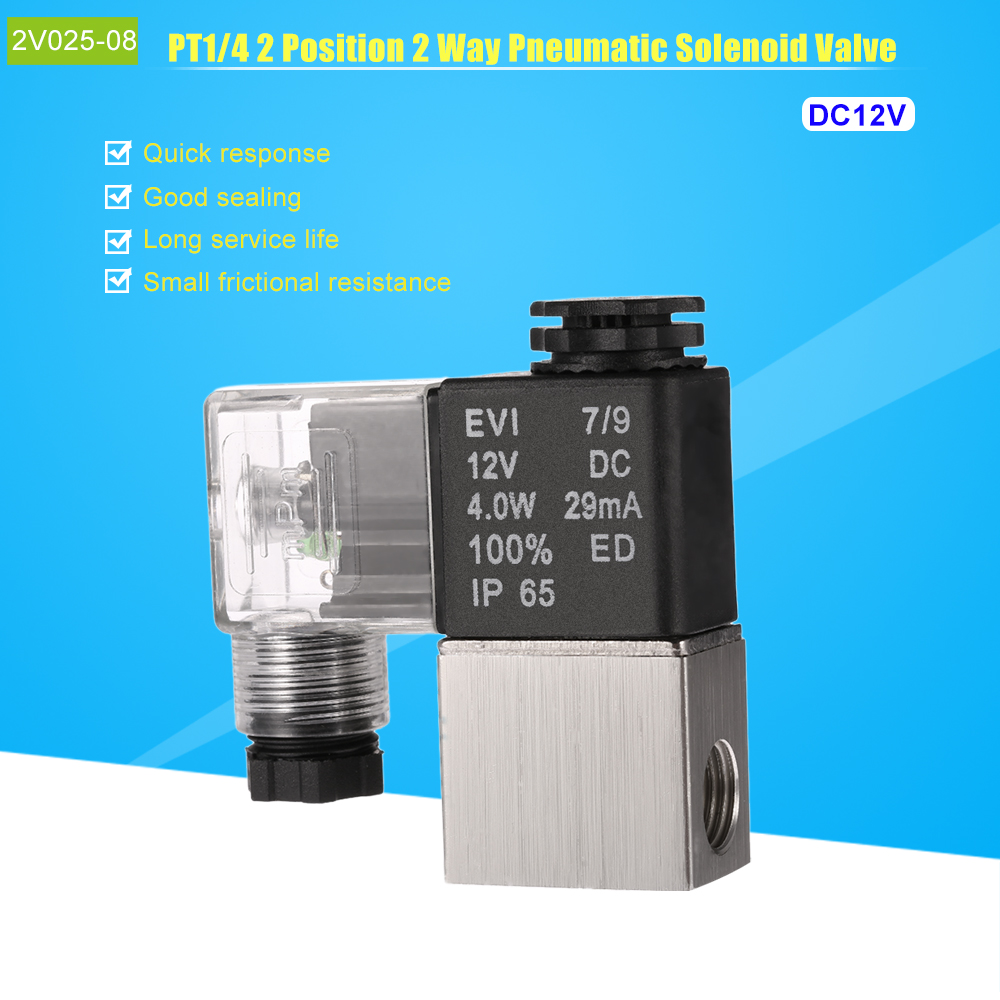 Pneumatic Airtac 1 4 2 Position 5 Port Electromagnetic Air Solenoid Valves AirTAC Pneumatic Control Valve 12v 24v 110v 220v