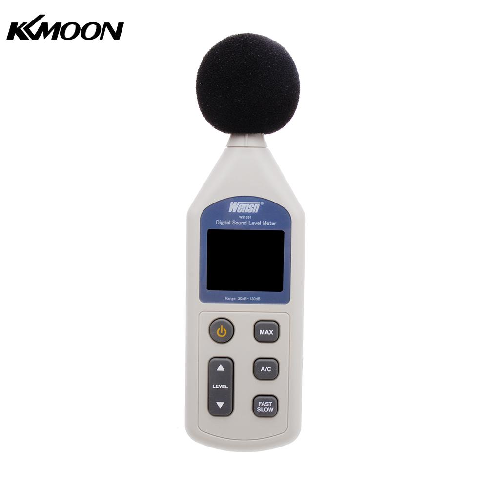 LCD Digital Sound Level Meter Noise Measuring Instrument Decibel Monitoring Logger Tester 30 130dB
