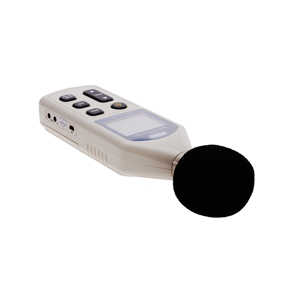 LCD Digital Sound Level Meter Noise Measuring Instrument Decibel Monitoring Logger Tester 30 130dB