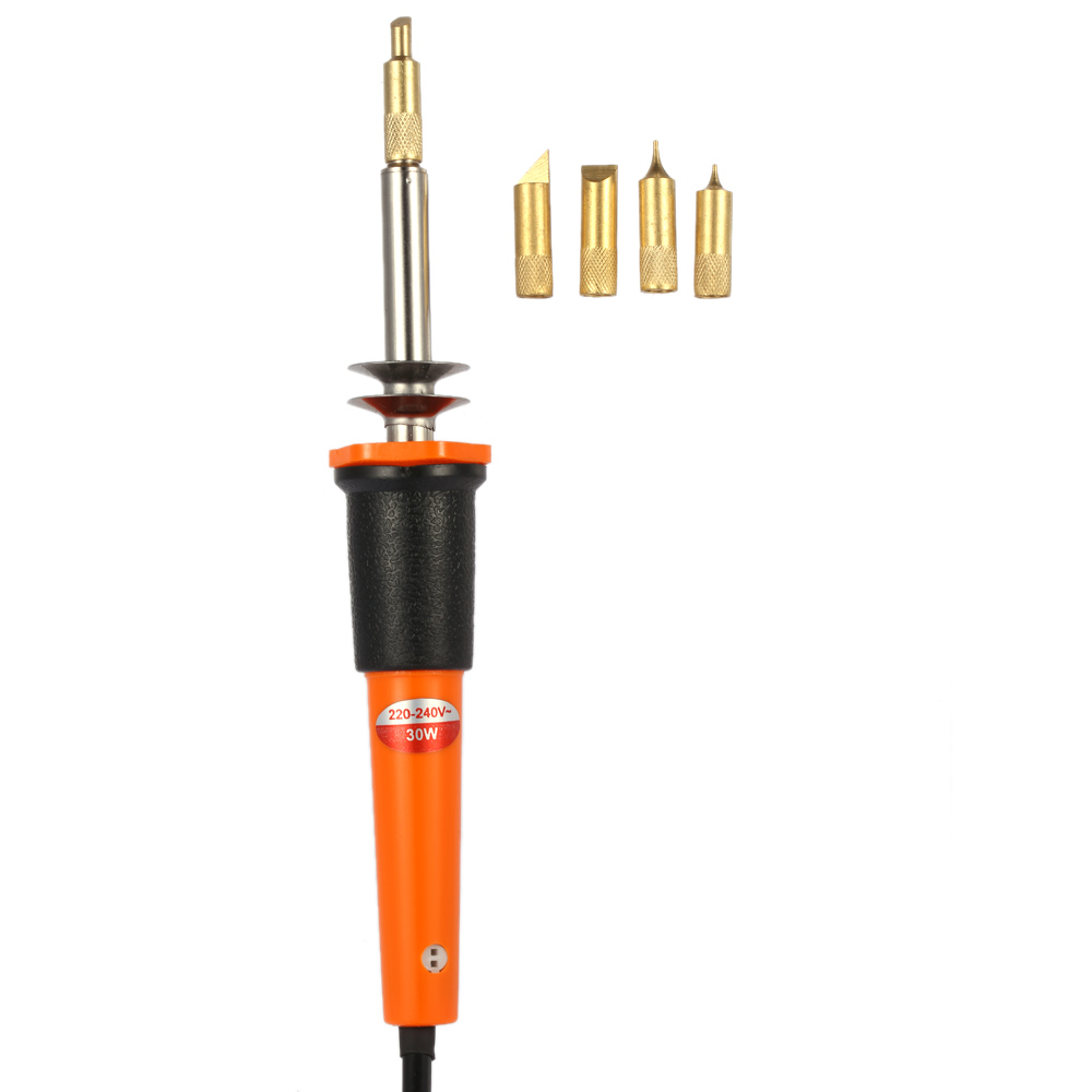 7pcs Electric Soldering Iron solder Welding Tools Set Soldering Iron + 5 Solder Tips + soldering station 220 240V 30W