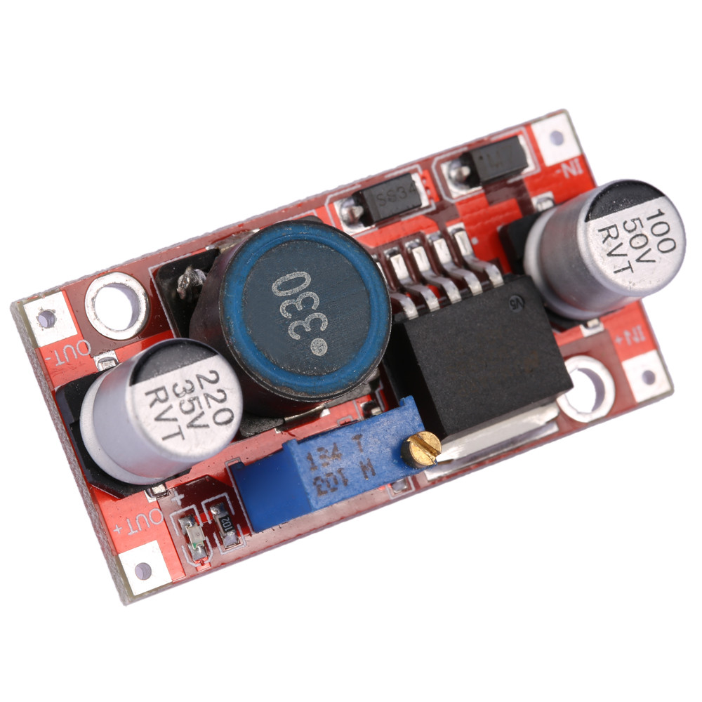 DC DC Mini Step down Module Adjustable Power Supply Module Converter Input 3V 40V Output 1.5V 35V LM2596S