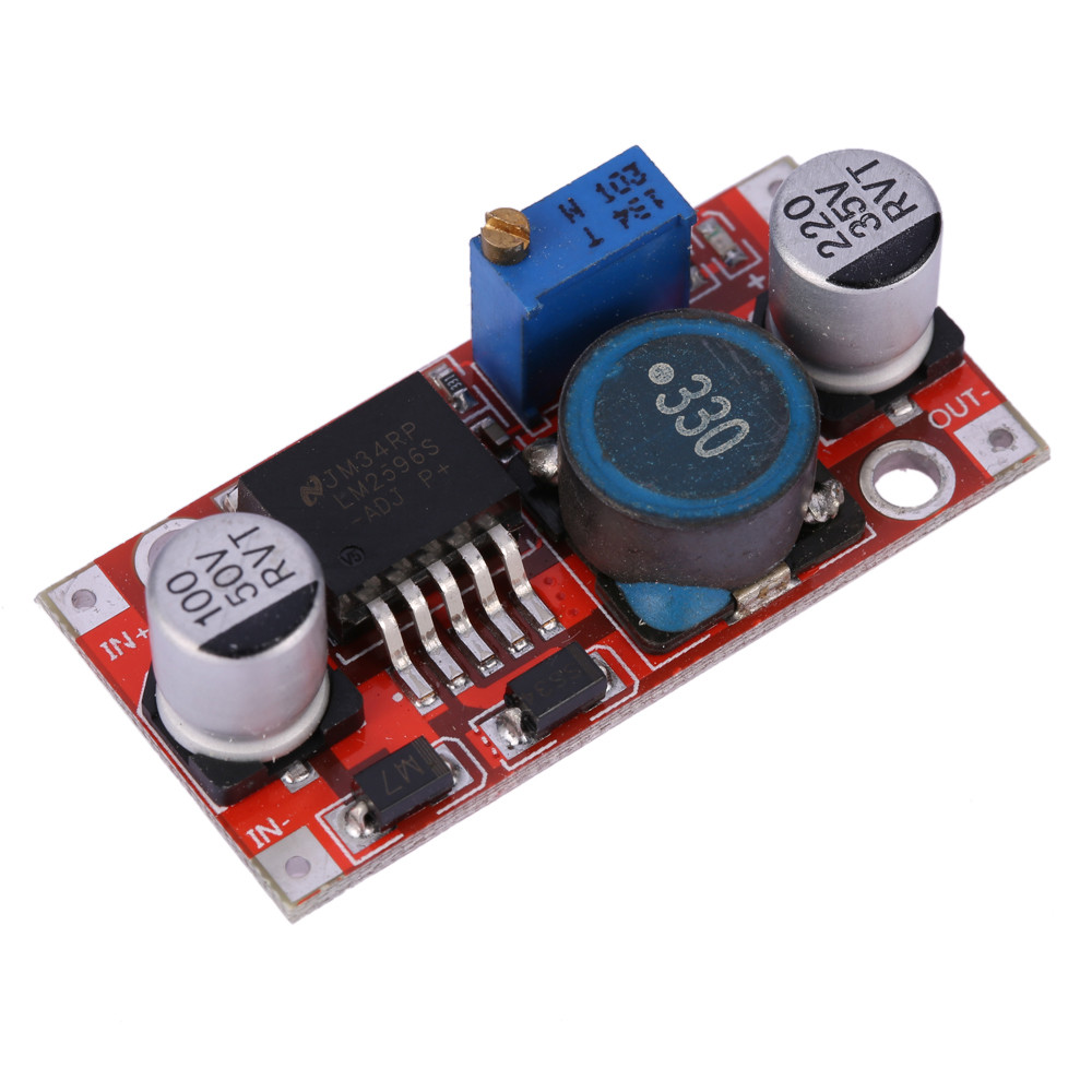 LM2596S DC DC Mini Step down Module Adjustable Power Supply Module Converter Input 3V 40V Output 1.5V 35V