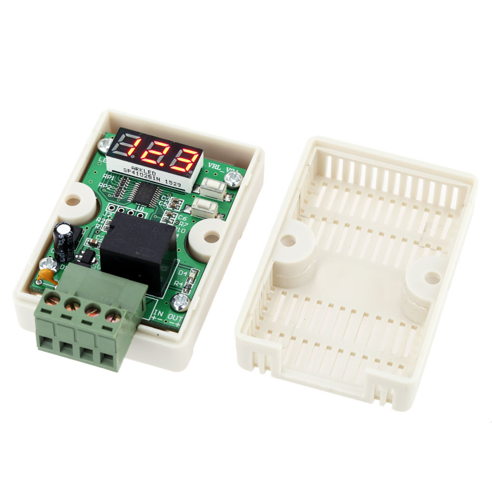 12V Voltage Controller Quality Voltage Meter Module Relay Timer Time Voltage Meter Test Control Delay Switch for Car Battery