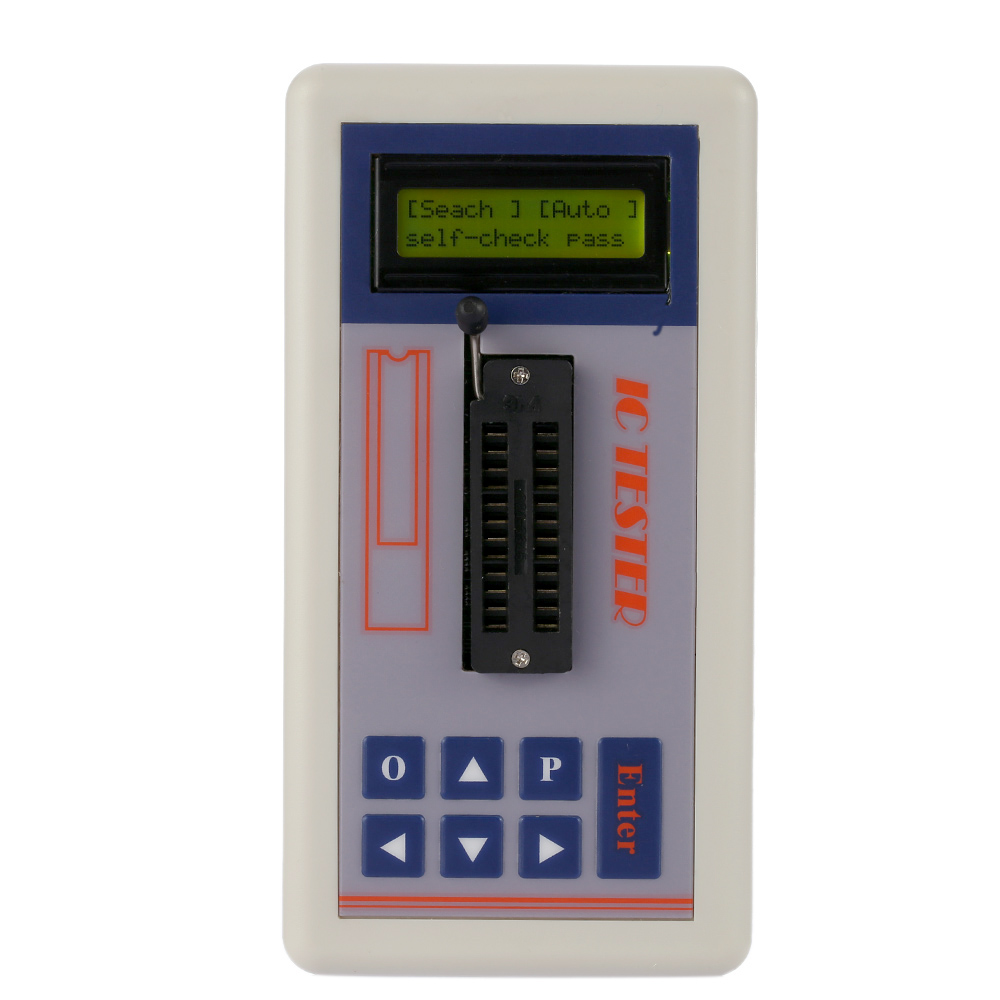 Multi use Transistor Tester Integrated Circuit IC Tester Meter Maintenance Tester MOS PNP NPN Detector 3.3V 5.0VAuto Search Mode