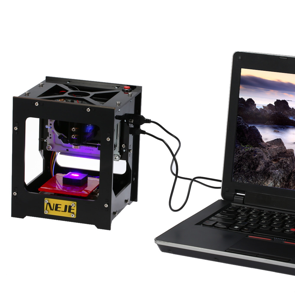 NEJE1000mW cnc router High Speed laser cutter Mini Engraver Laser engraving machine USB Automatic DIY Printer Off line Operation