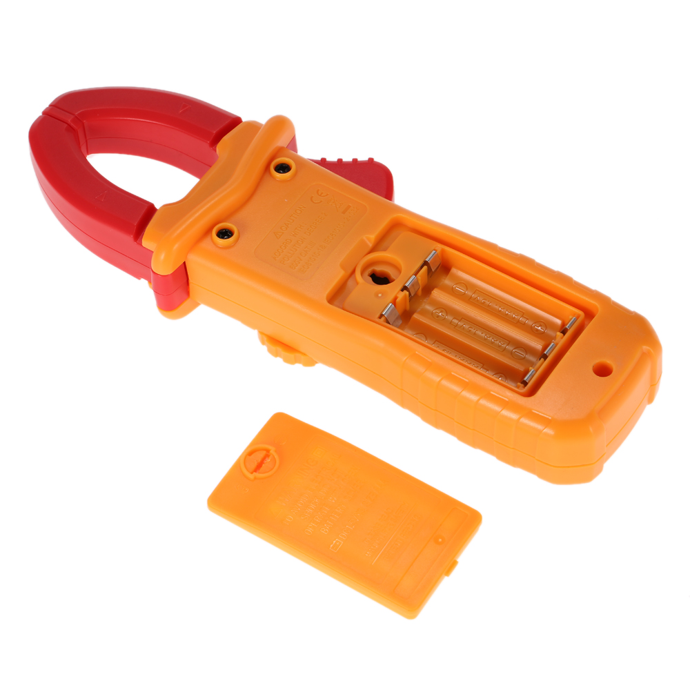 AC DC Handheld Digital Clamp Meter Electronic Multimeter Voltage Current Resistance Temperature Frequency Surge Current Tester
