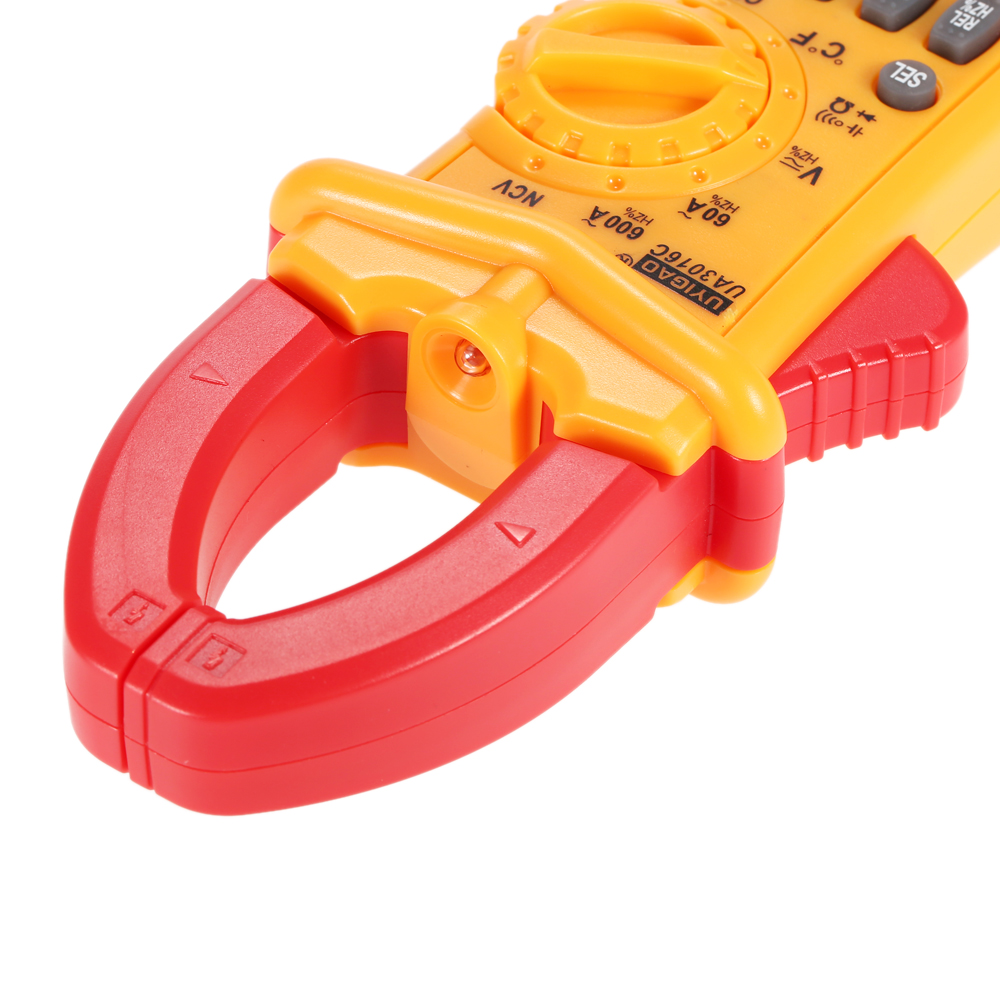 AC DC Handheld Digital Clamp Meter Electronic Multimeter Voltage Current Resistance Temperature Frequency Surge Current Tester