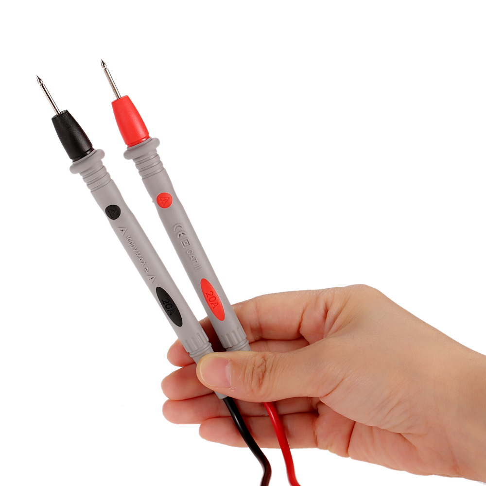 AC DC Handheld Digital Clamp Meter Electronic Multimeter Voltage Current Resistance Temperature Frequency Surge Current Tester