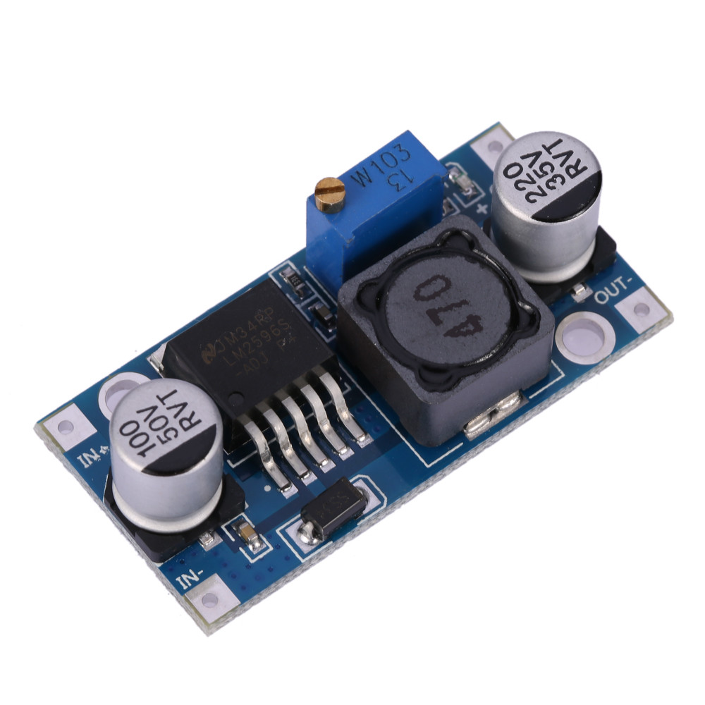 New Upgrade 2596S Adjustable Power Supply Module Step down Module DC DC Input 3V 40V Output 1.5V 35V