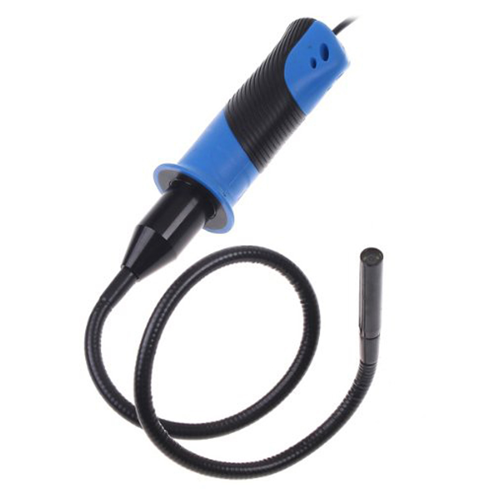7mm Waterproof Flexible Magnifier USB Endoscope Waterproof Inspection Camera Borescope with Handle 6pcs LED