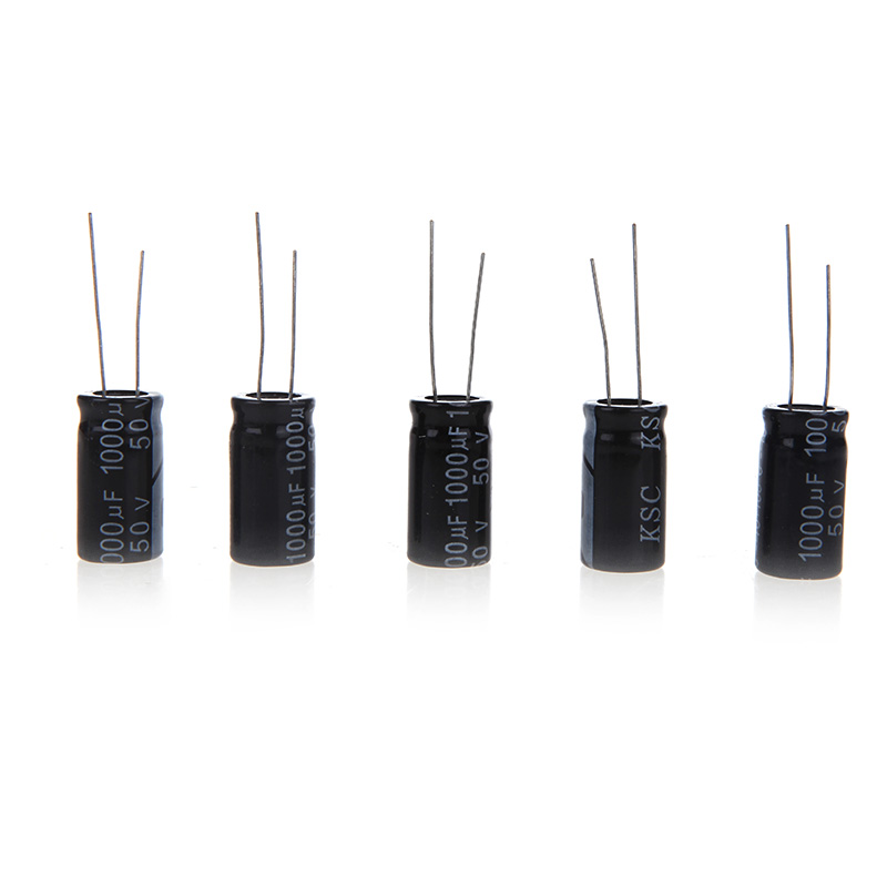 125pcs 25 Value (1UF 2200UF) Aluminum Electrolytic Capacitor Assortment Kit Assorted Set