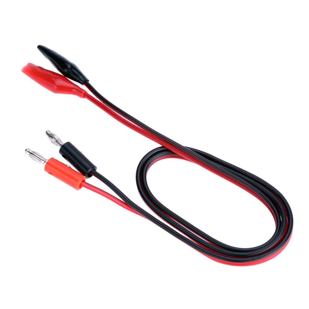 5A durable Power Supply Cable Connecting Line Quality Banana Plug to Alligator Clip suitable for DC regulated power supply