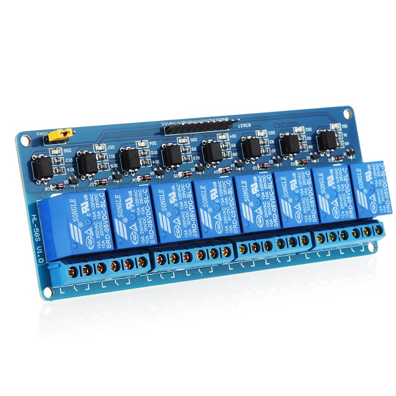 5V Active relay time Module Low 8 Channel Relay Module Relay Interface Board for Arduino PIC AVR MCU DSP ARM