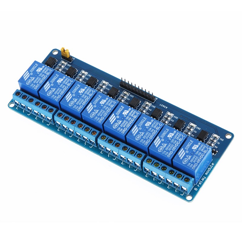 5V Active Low 8 Channel Relay Module Board for Arduino PIC AVR MCU DSP ARM