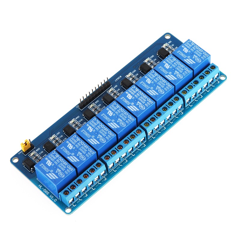 5V Active relay time Module Low 8 Channel Relay Module Relay Interface Board for Arduino PIC AVR MCU DSP ARM