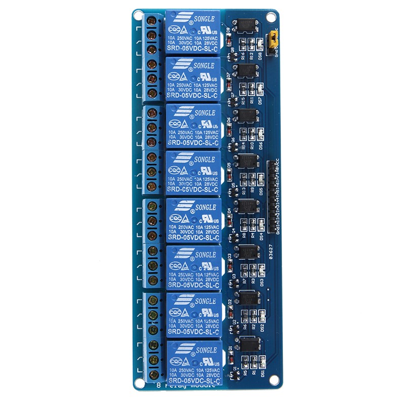 5V Active relay time Module Low 8 Channel Relay Module Relay Interface Board for Arduino PIC AVR MCU DSP ARM