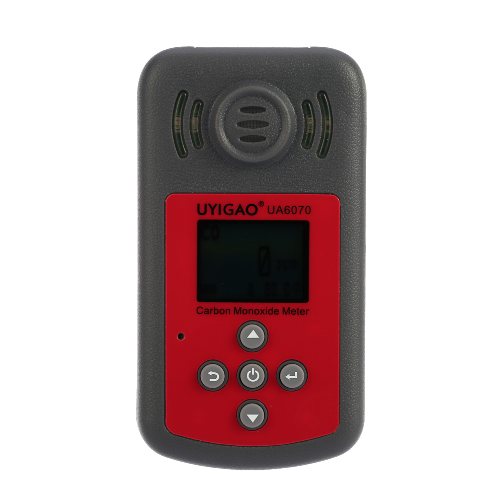 UYIGAO High Precision CO Meter Tester Handheld Carbon Monoxide gas detector Monitor with LCD Display Sound Light Alarm 0 2000ppm