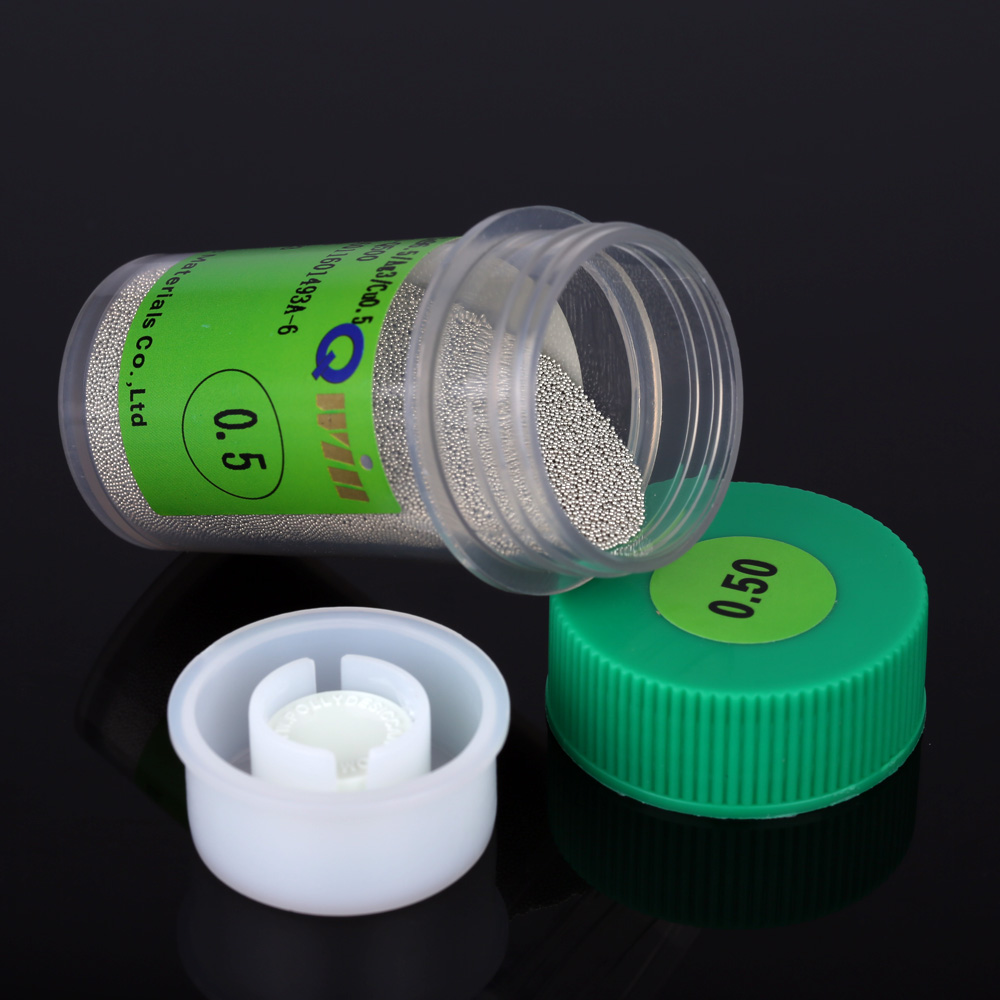250k 0.50mm High Quality Solder Balls Soldering Ball Soldering Tools accessories Sn96.5 Ag3 Cu0.5