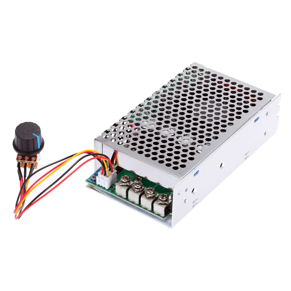 10 30V 80A 2400W PWM DC Brush Motor Adjustable Speed ControllerDC Motor Speed Regulator electric motor Pulse Width Modulator