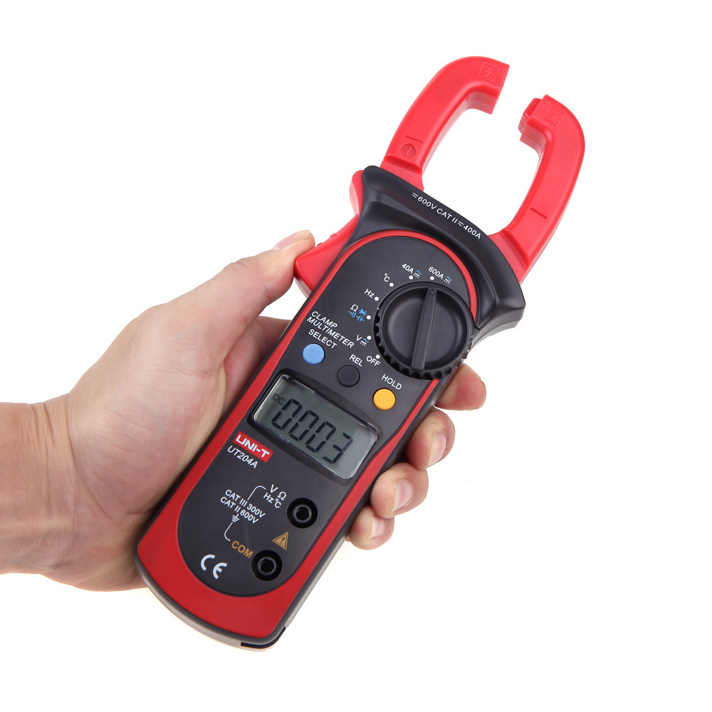 UNI T Digital Multimeter Clamp Meter AC DC Voltage Meter Current Tongs Capacitance Resistance Temperature Tester Diagnostic tool